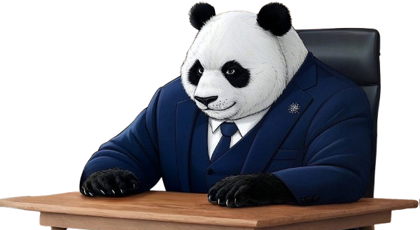 Representative Character At desk